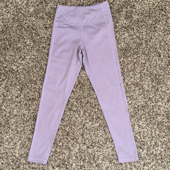 J.ING Powdered Violet High-Waist Side Panel Legging - Picture 4 of 4